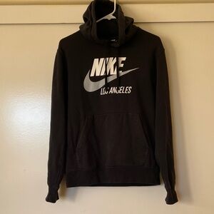Nike Black and White Los Angeles Hoodie